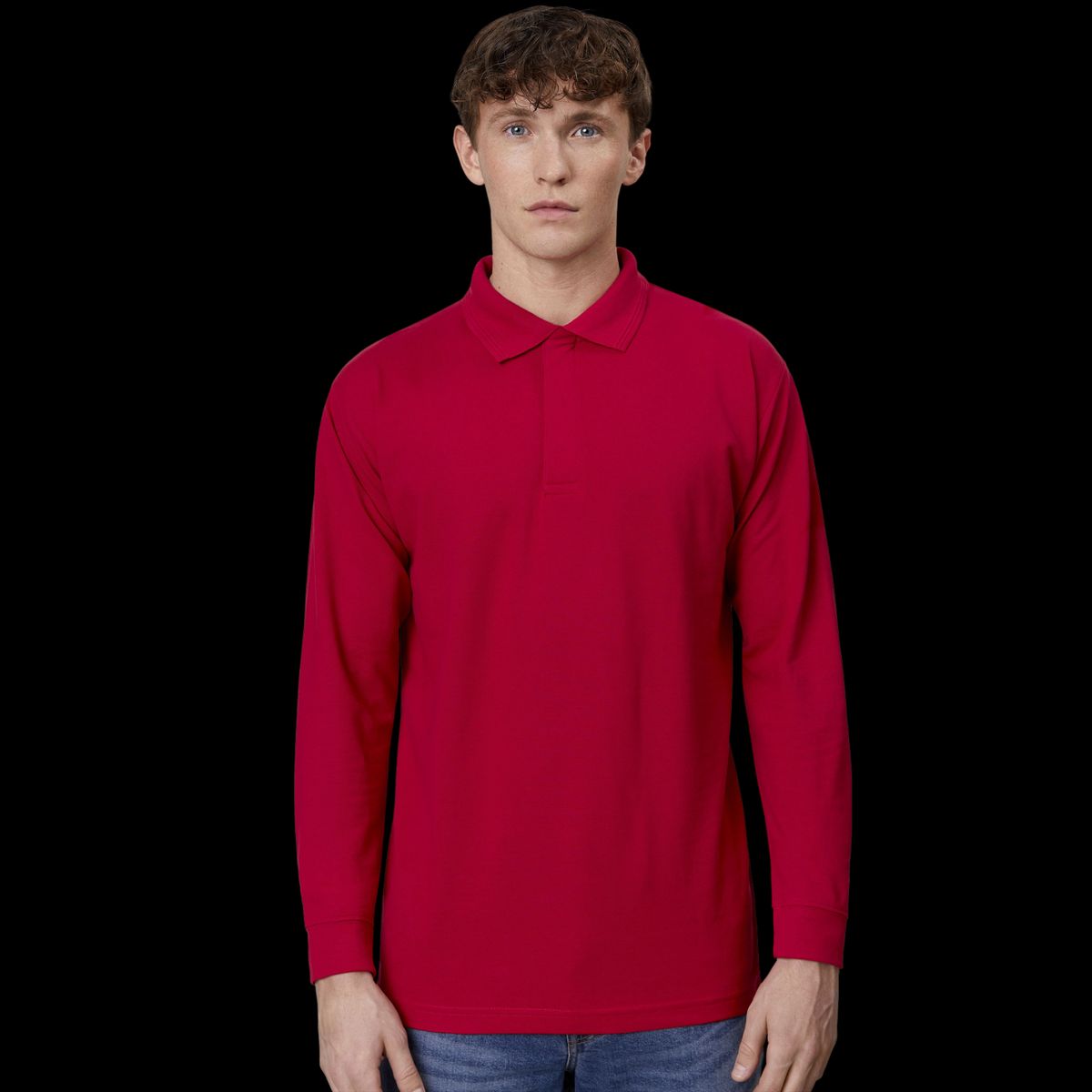 ID Pro Wear Herre Polo - Red - M