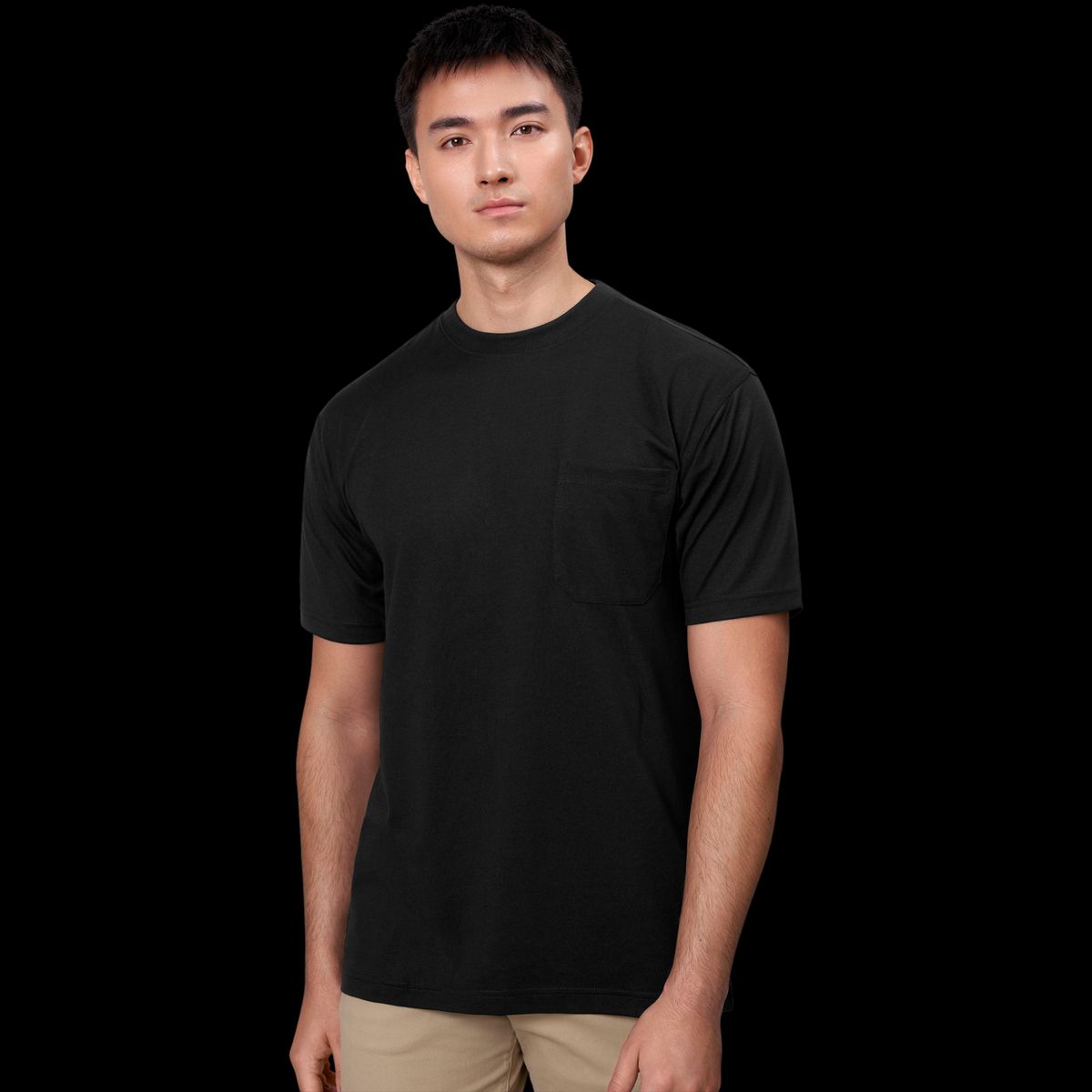 ID T-Time Herre T-shirt - Black - L