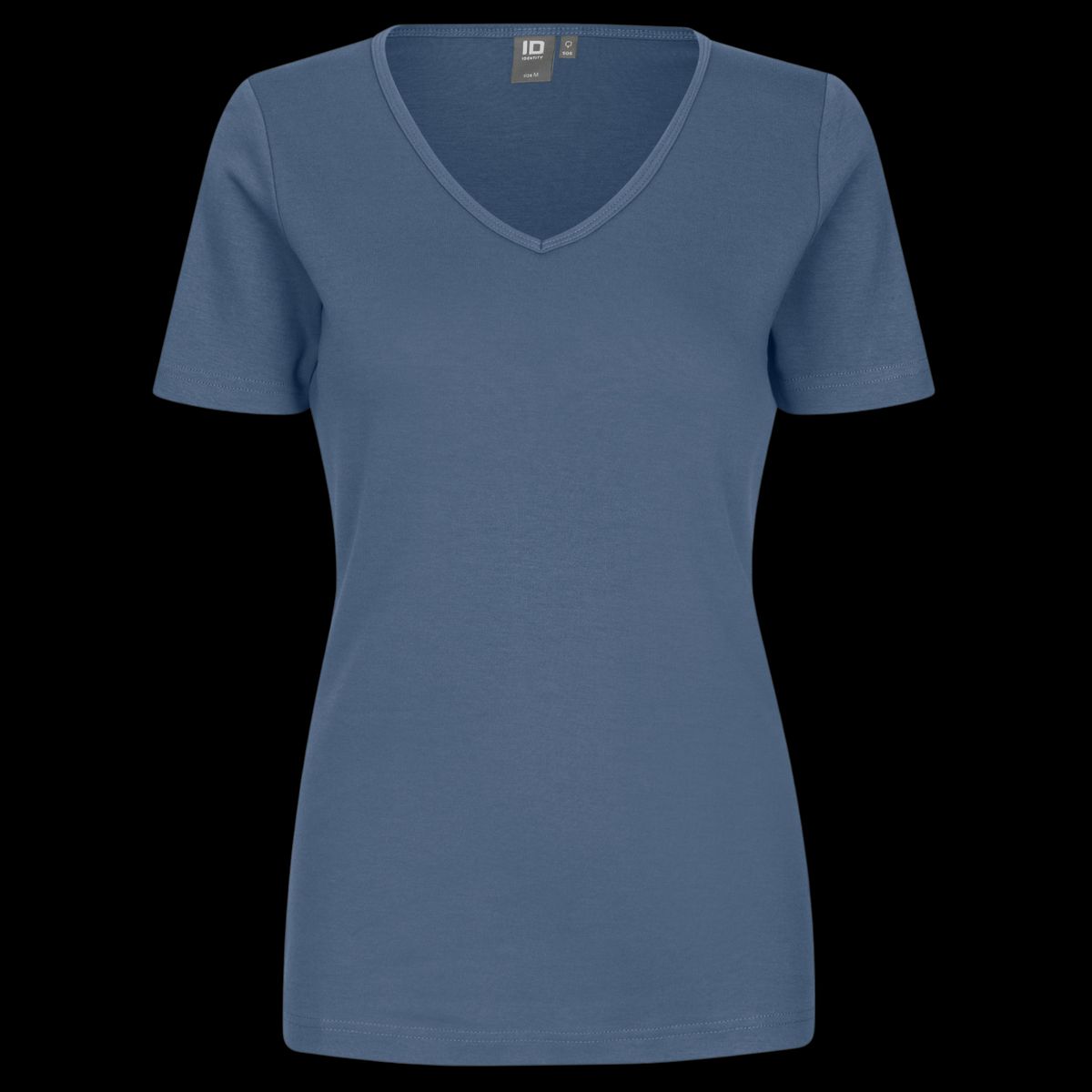 ID Interlock Dame T-shirt - Indigo - 2XL