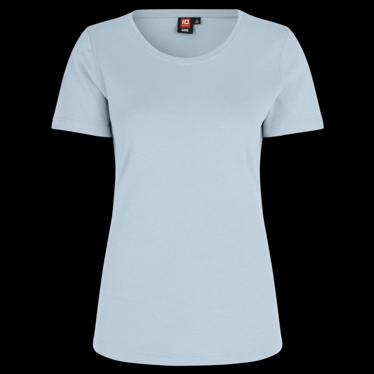 ID Interlock Dame T-shirt - Lys Blå - 3XL