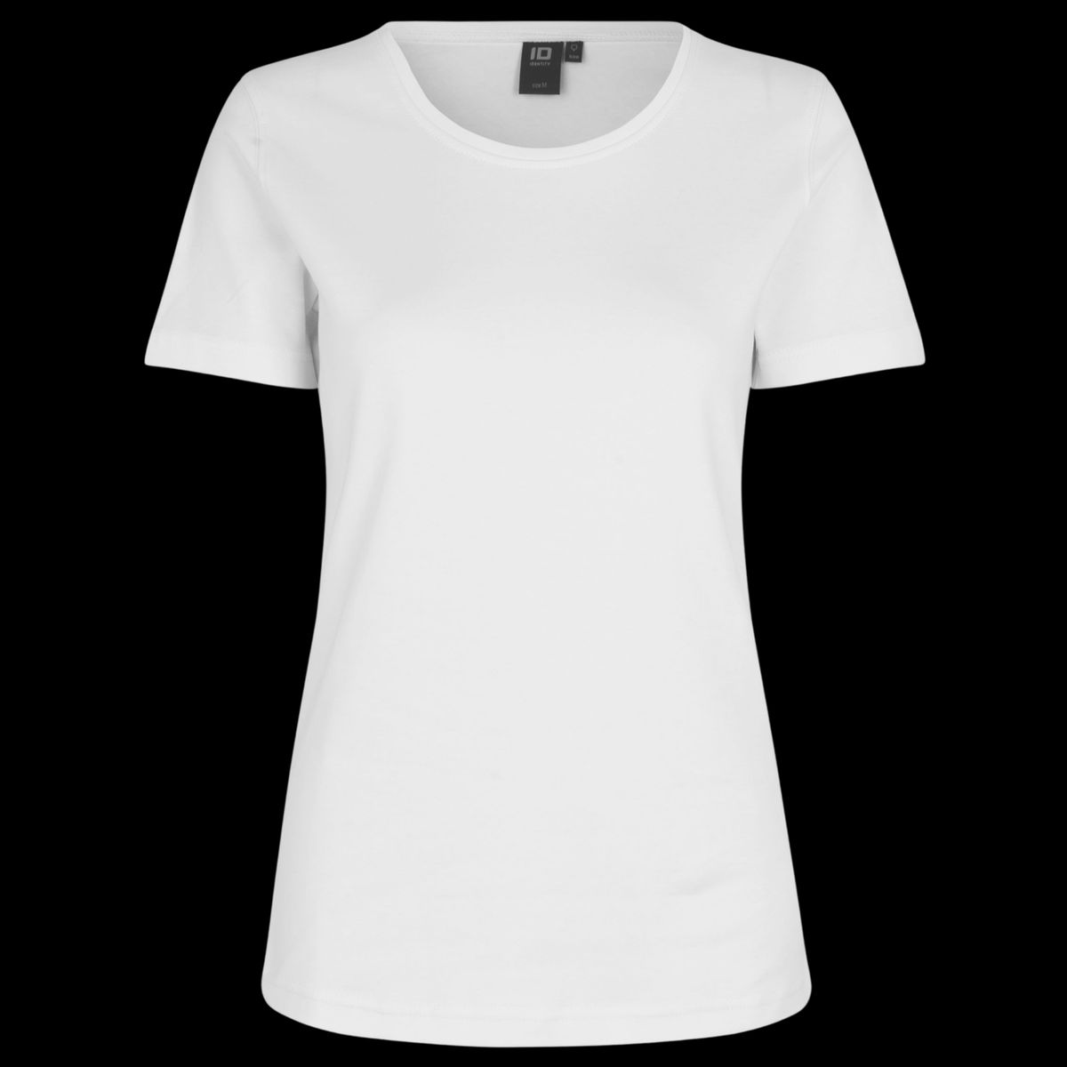 ID Interlock Dame T-shirt - Hvid - L