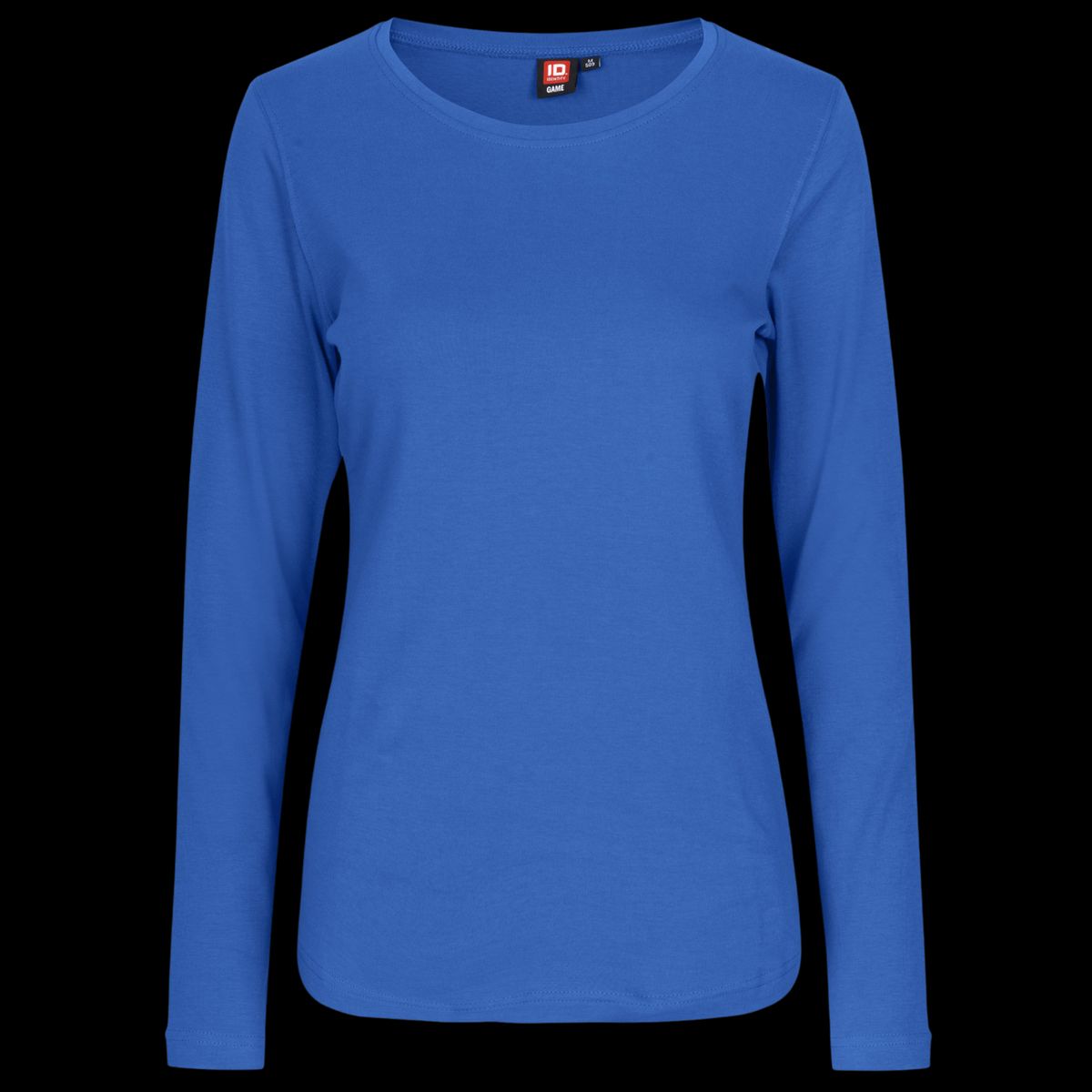 ID Interlock Dame Langærmet t-shirt - Azur - 2XL