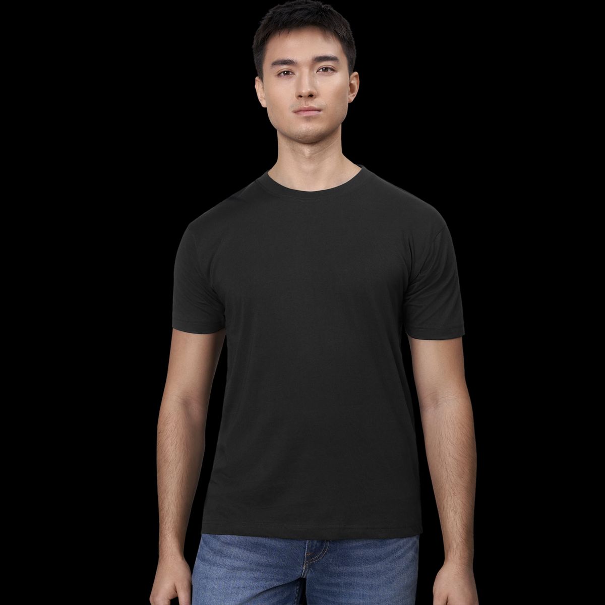 ID T-Time Herre T-shirt - Black - M