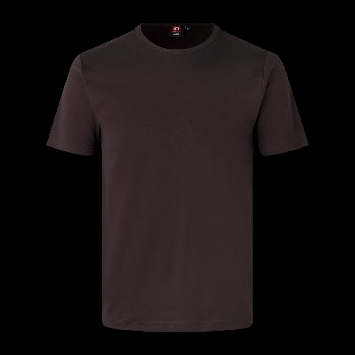 ID Interlock Herre T-shirt - Mørk Bordeaux - L