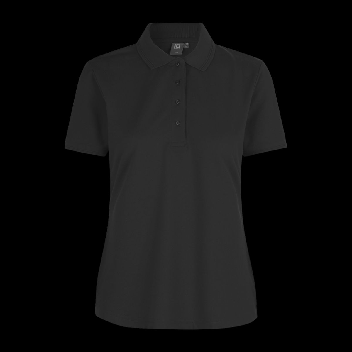 ID Dame Polo - Sort - 2XL