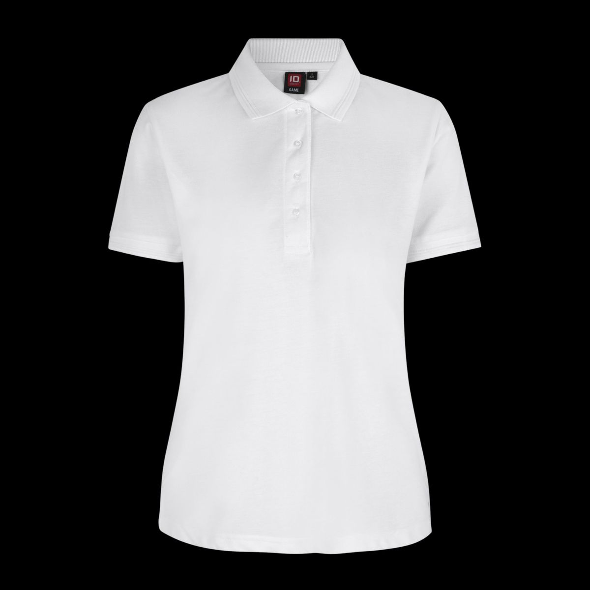 ID Dame Polo - Hvid - XL