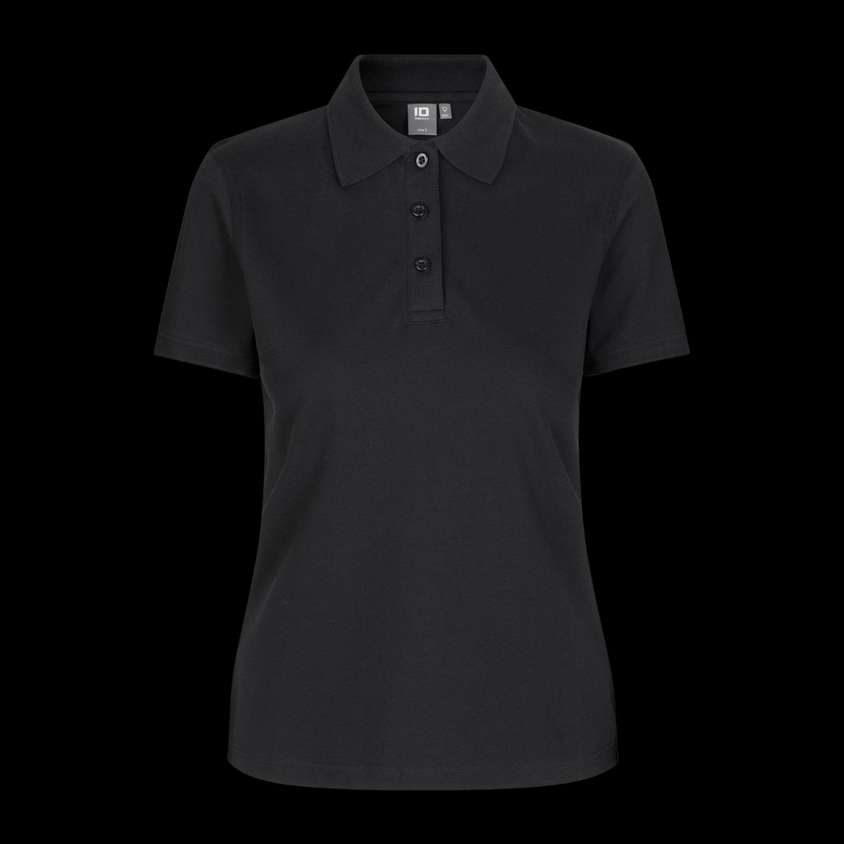 ID Dame Polo - Sort - 3XL