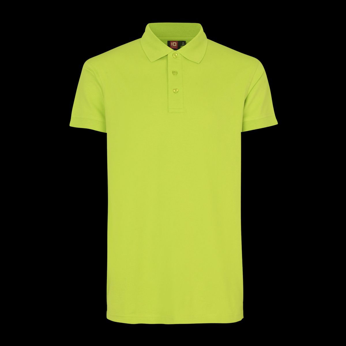 ID Stretch Herre Polo - Lime - XL