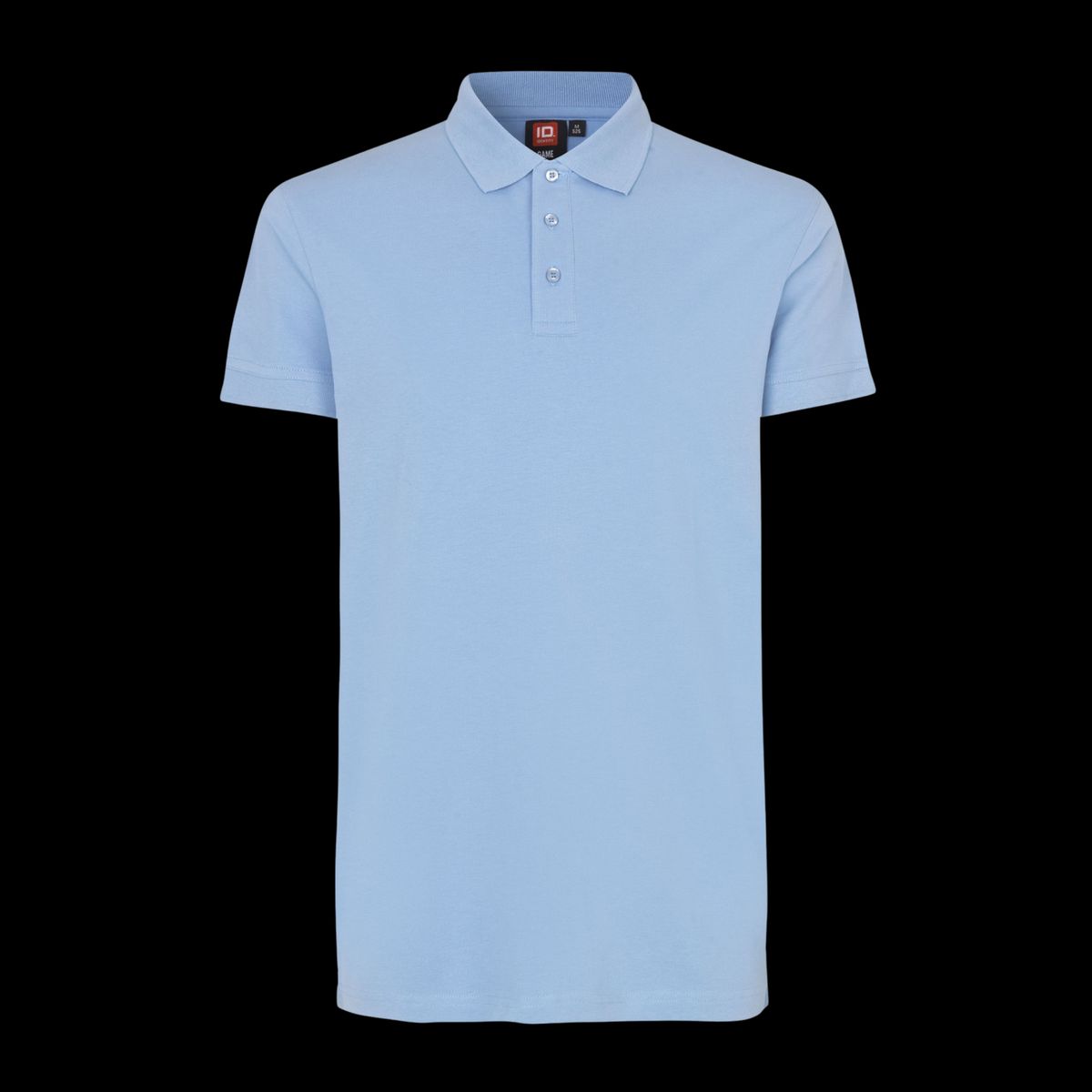 ID Stretch Herre Polo - Light Blue - S