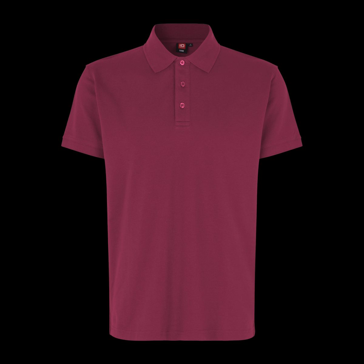 ID Stretch Herre Polo - Cerise - XL