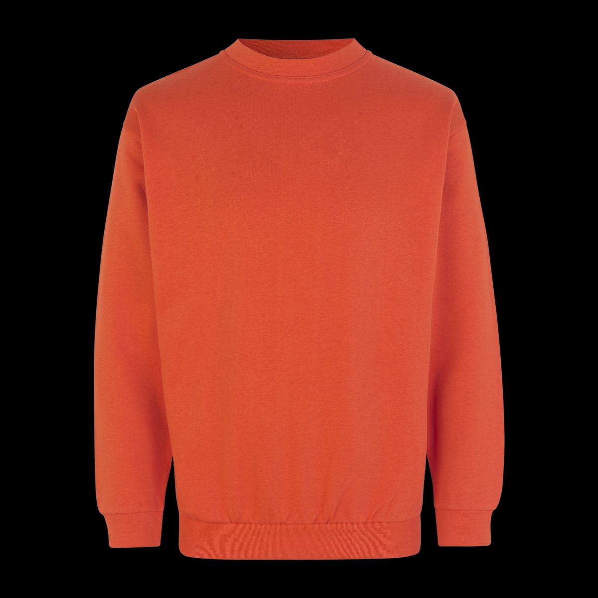 ID Herre Sweatshirt - Orange - 3XL