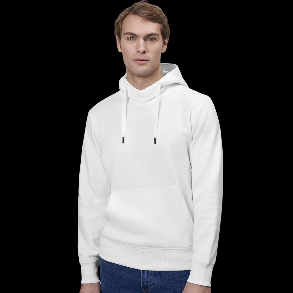 ID Core Herre Hættetrøje - White - 2XL