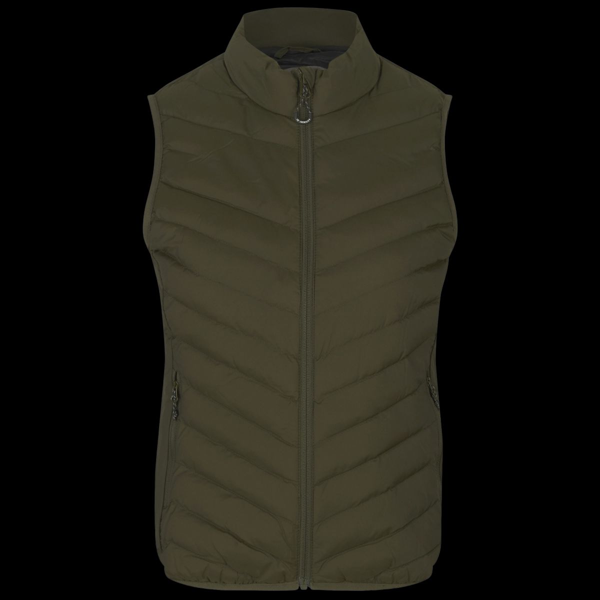 ID Stretch Dame Vest - Oliven - S