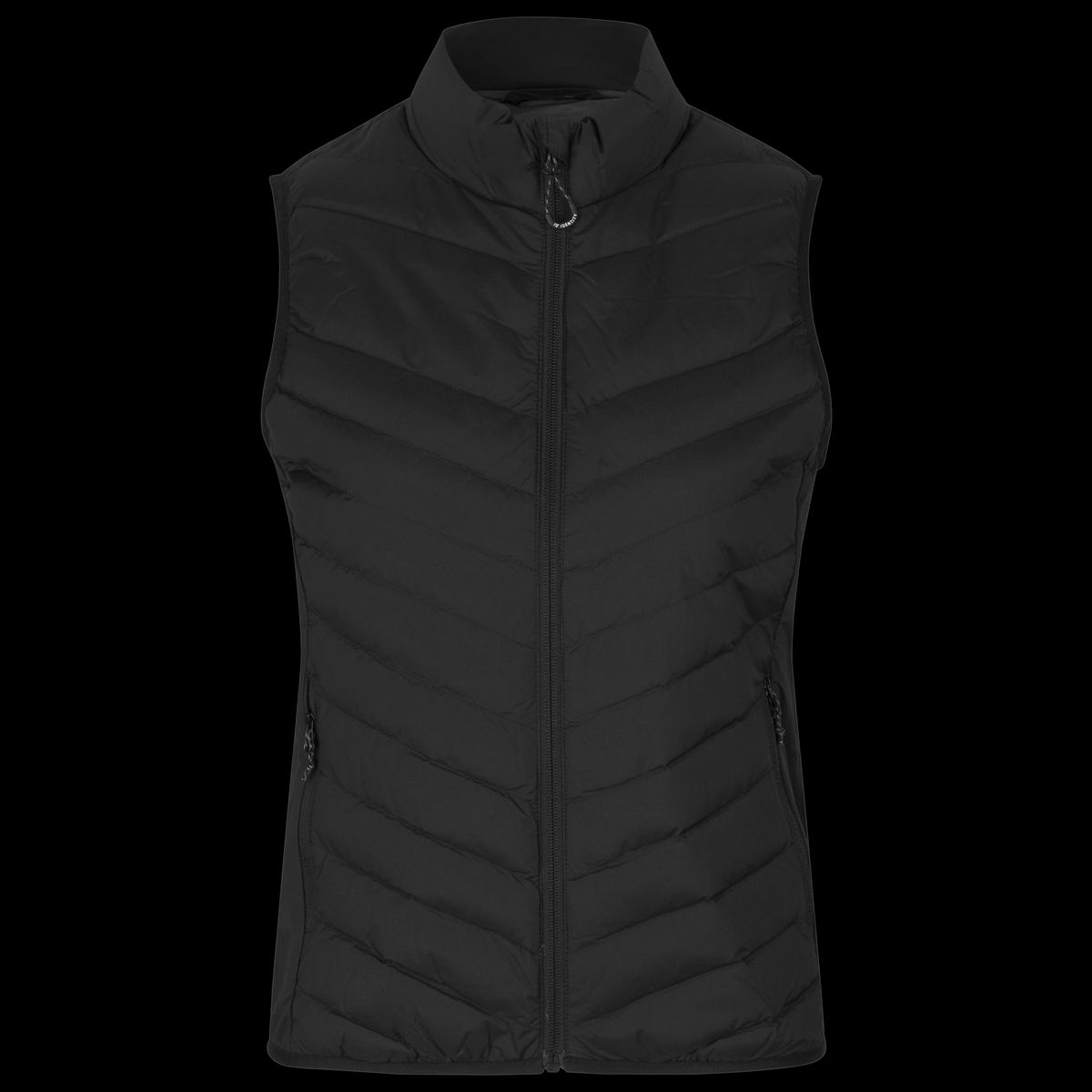 ID Stretch Dame Vest - Sort - 3XL