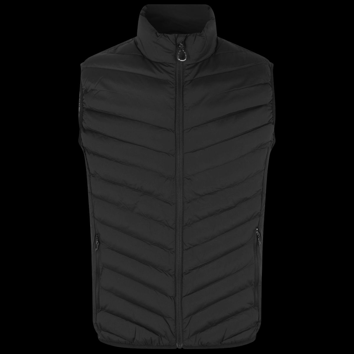 ID Herre Vest m. stretch - Sort - XL