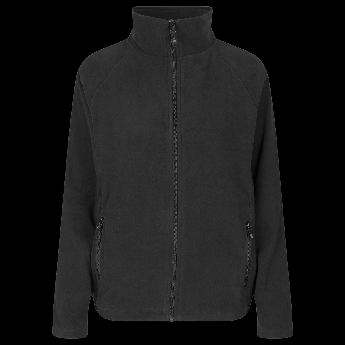 ID Microfleece Dame Fleecejakke - Black - L