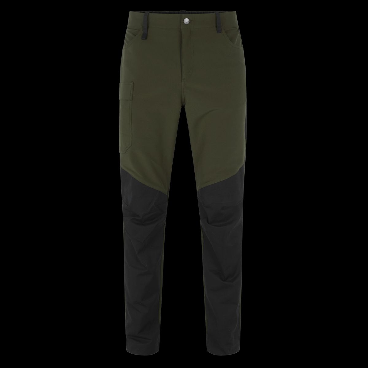 ID Herre Outdoorbukser m. stretch - Oliven - 2XL