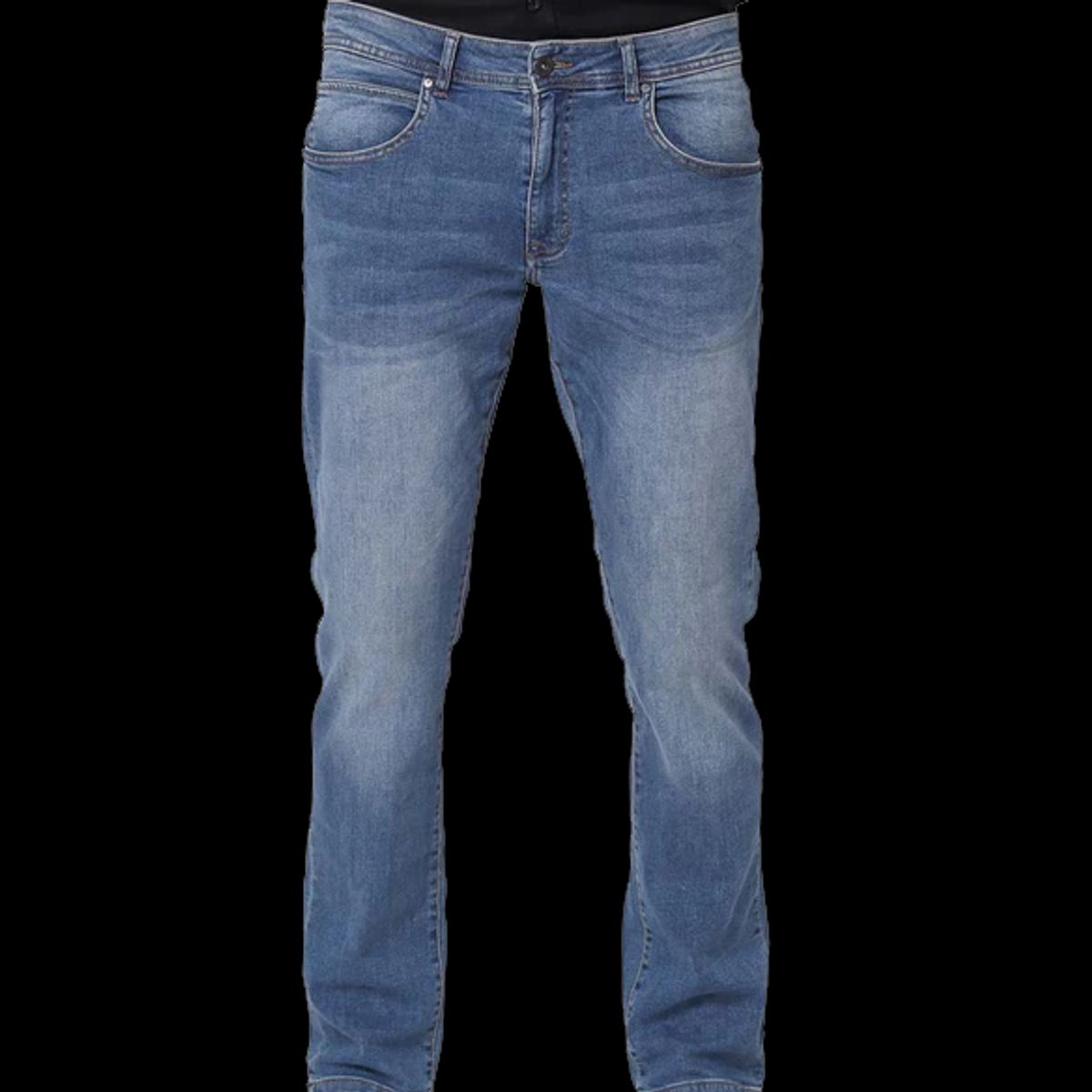 Pre End Herre Jeans - Soft Blue Wash - 33/32