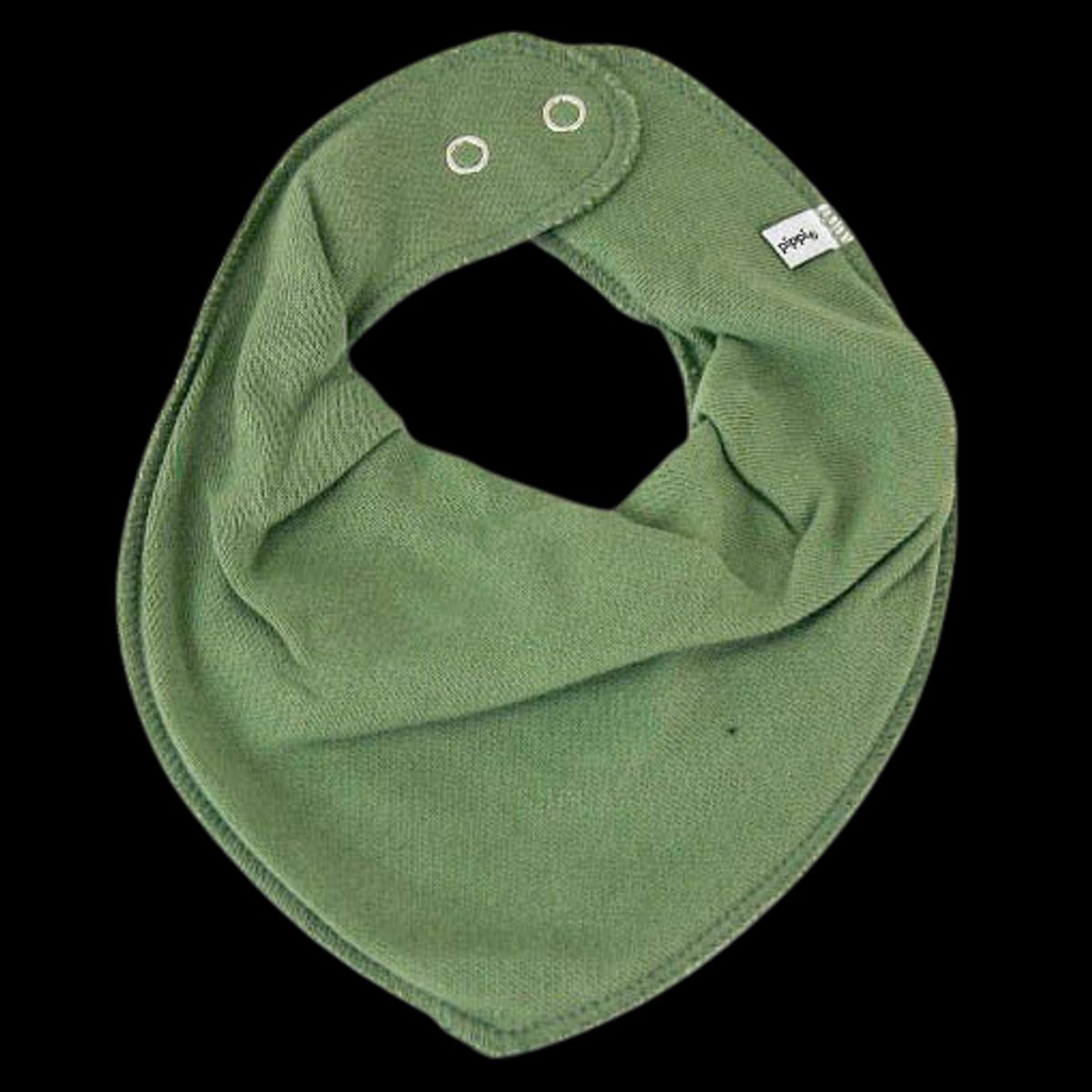 Pippi Baby Savlesmæk i økologisk bomuld - Dry Green - Onesize