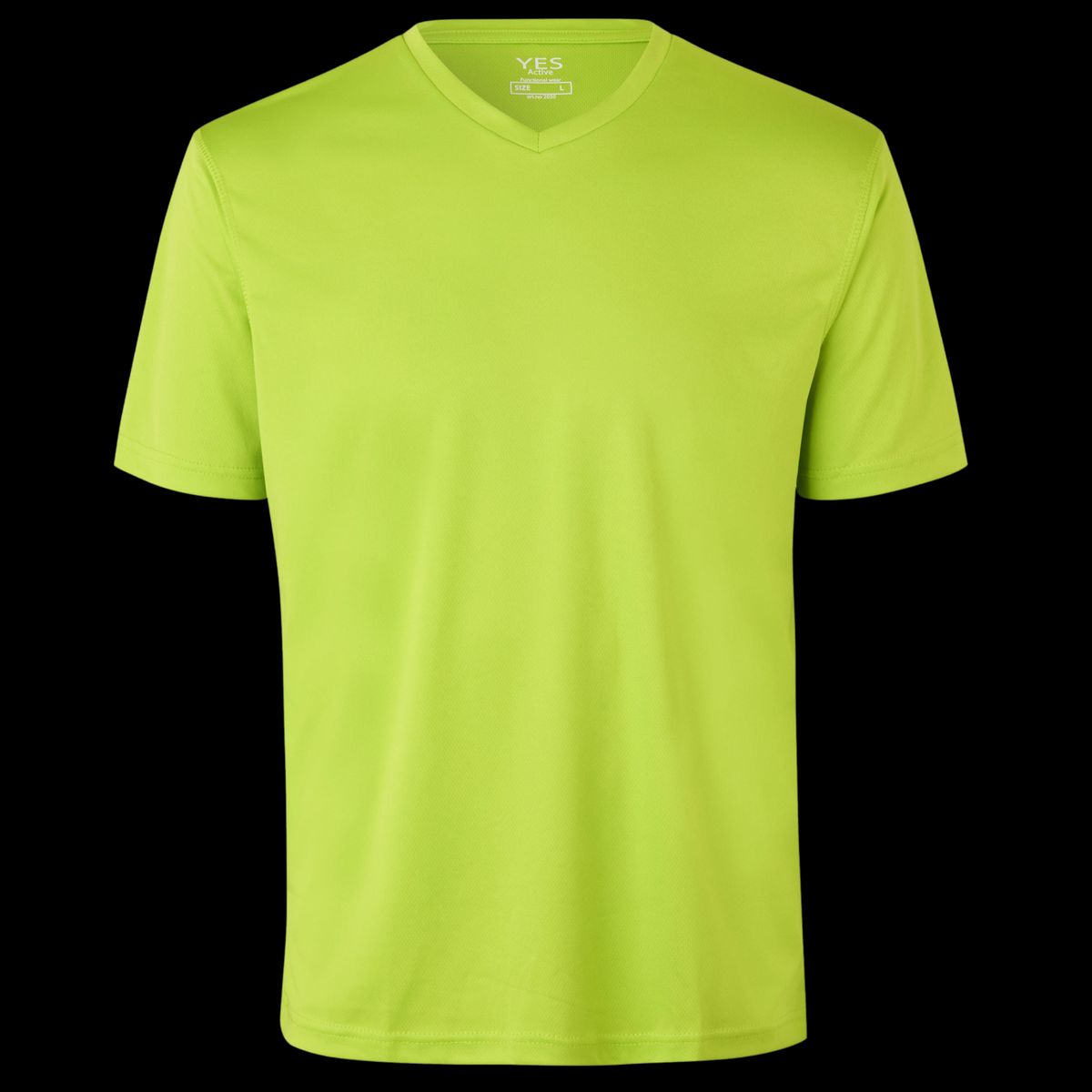 ID Yes Active Herre Trænings t-shirt - Lime - M