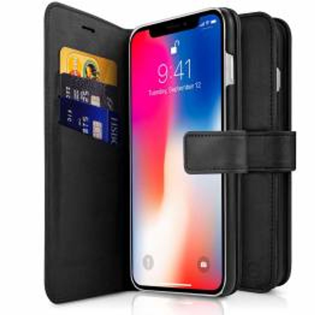 ITskins pung cover til iPhone XS Max aftagelig magnet iPhone cover