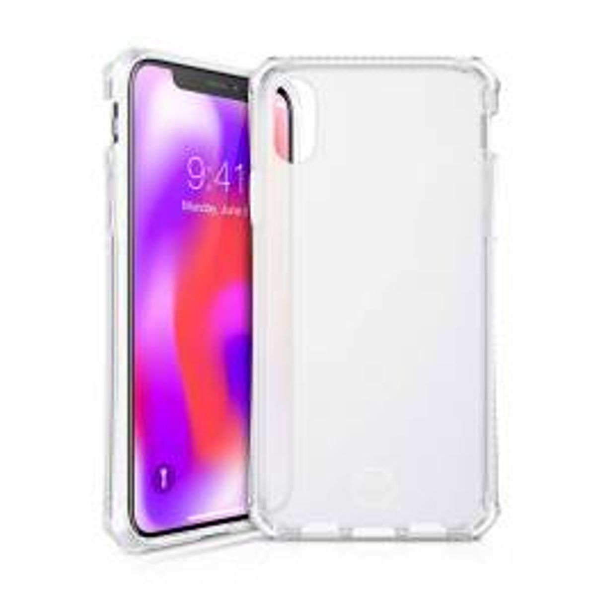 ITSKINS Spectrum clear Cover til iPhone Xs Max Gennemsigtigt