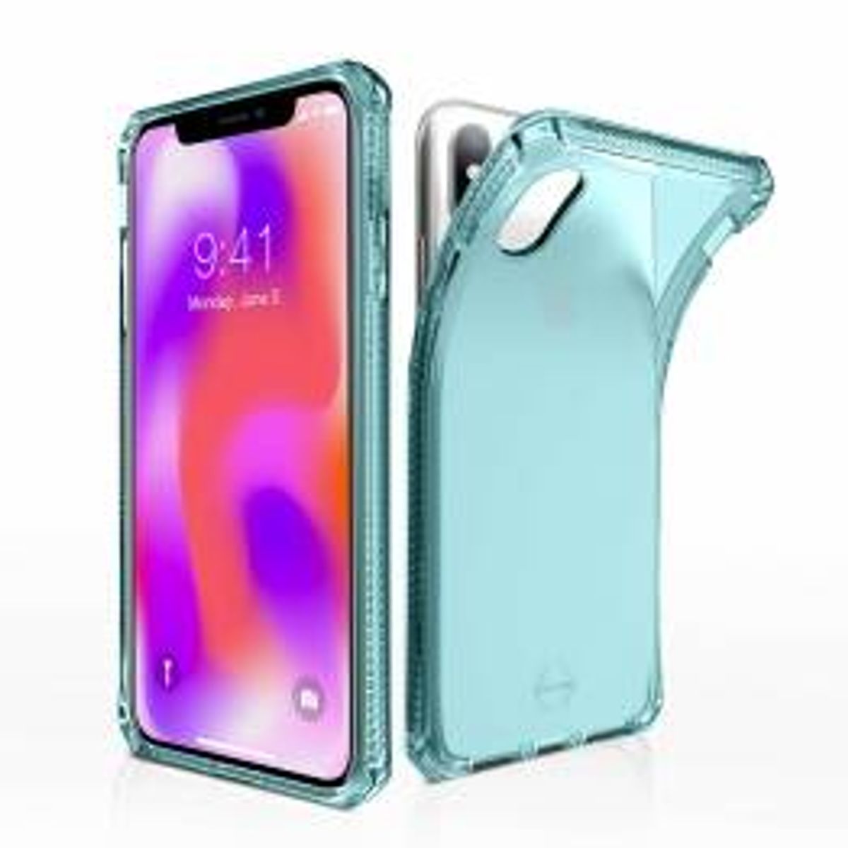 Spectrum iPhone Xs / X (5,8") COVER fra ITSKINS Lyseblå