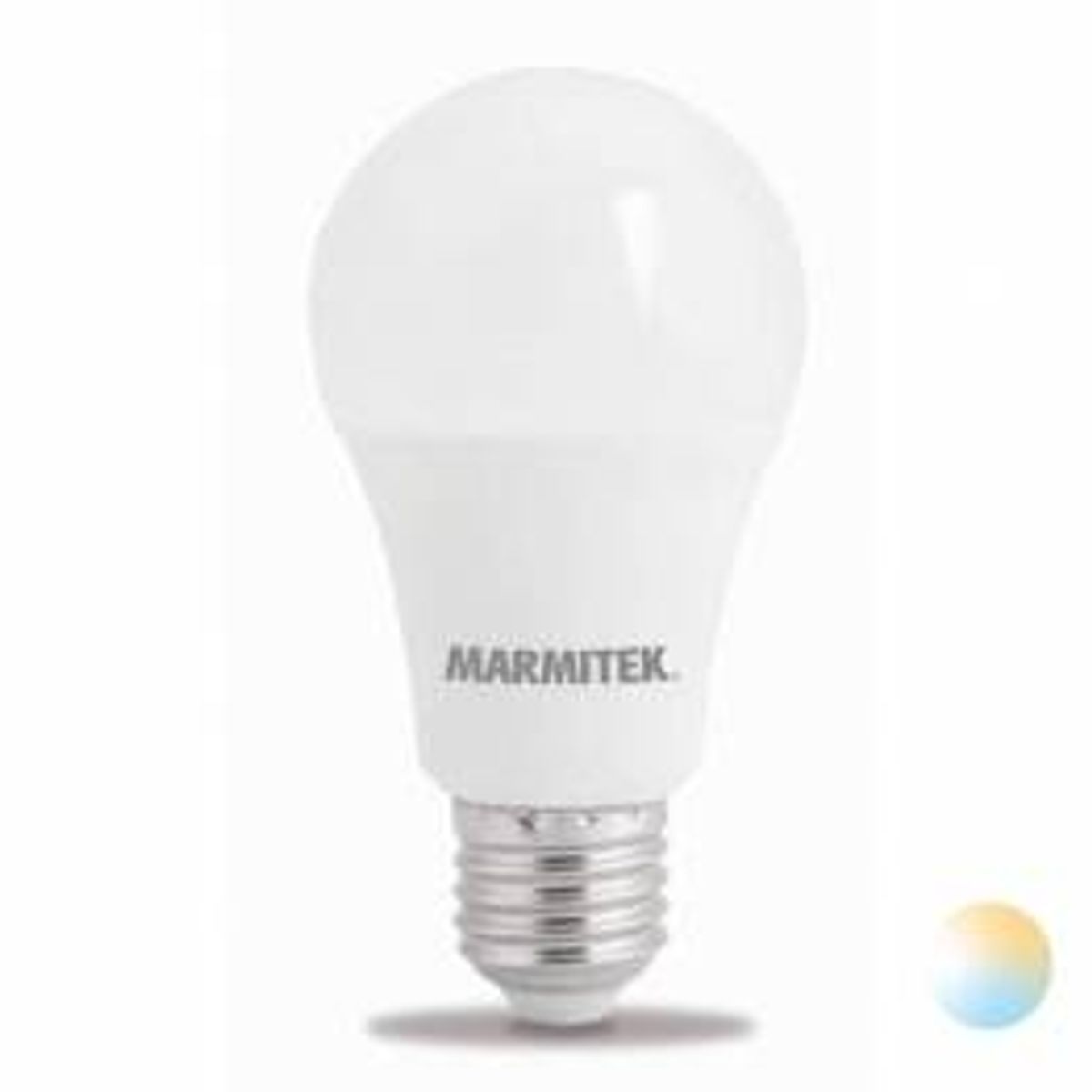 Marmitek Smart Wi-Fi LED E27 9W i varm hvid til kold Hvid