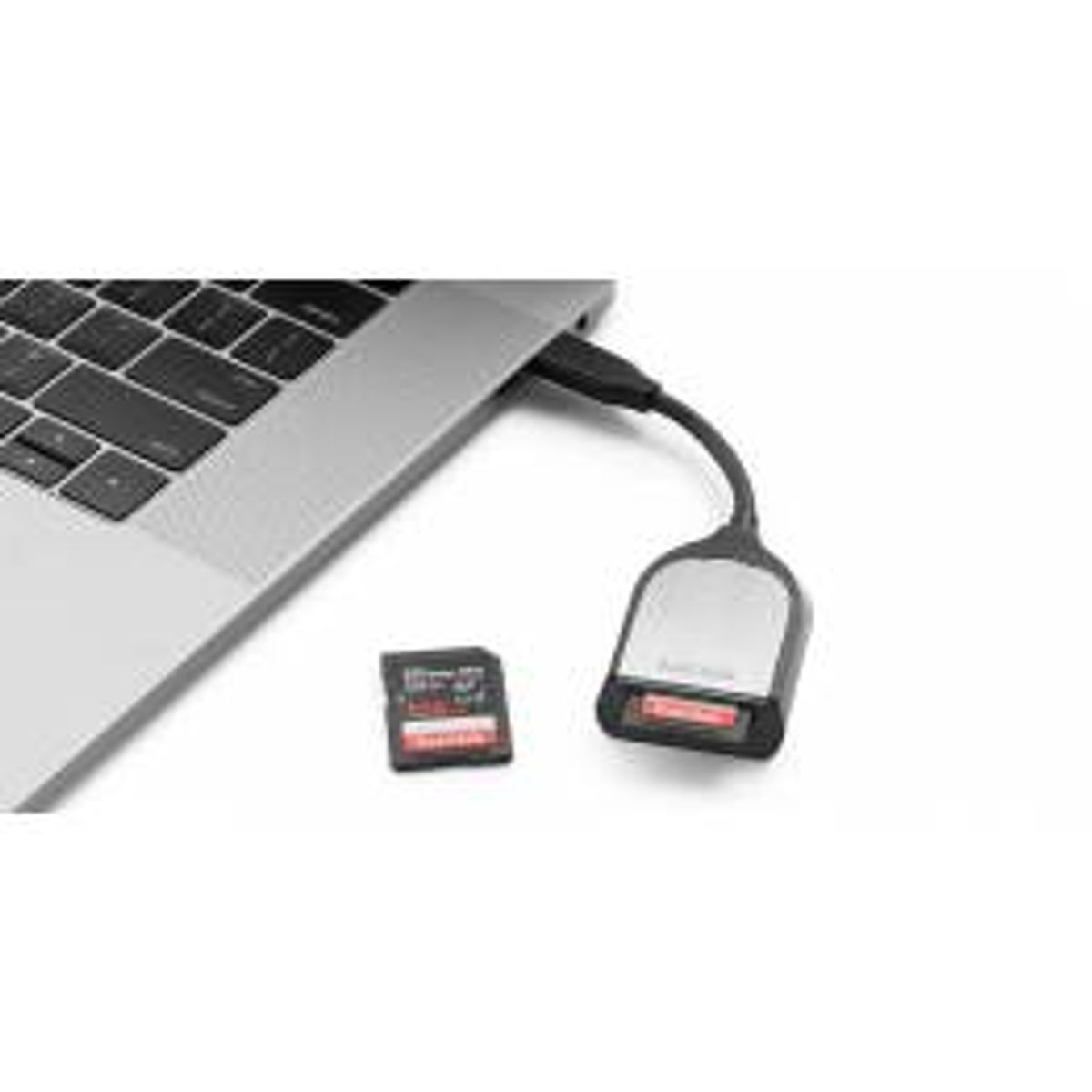 SanDisk USB-C UHS-II kortlæser 500MBps