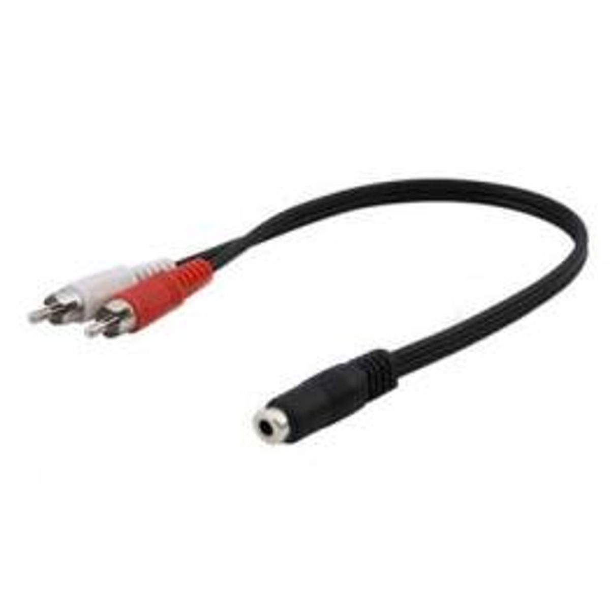 Mini Jack (3,5mm) hun til 2x Phono(RCA)