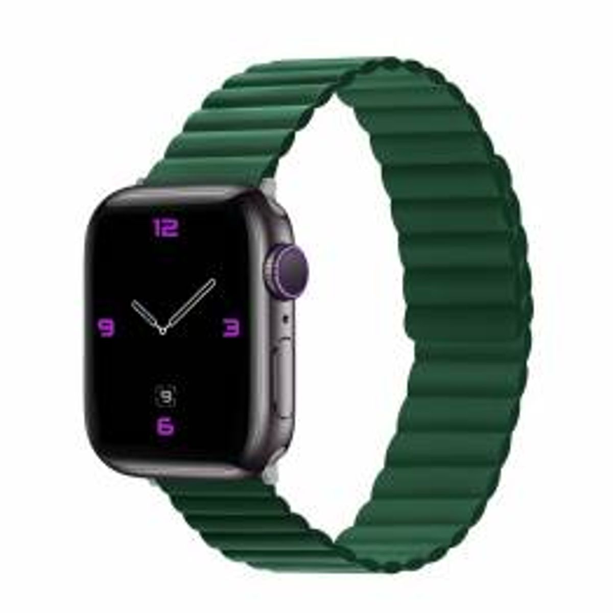 Magnetisk Apple Watch rem i silikone 38/40/41/42mm - Grøn