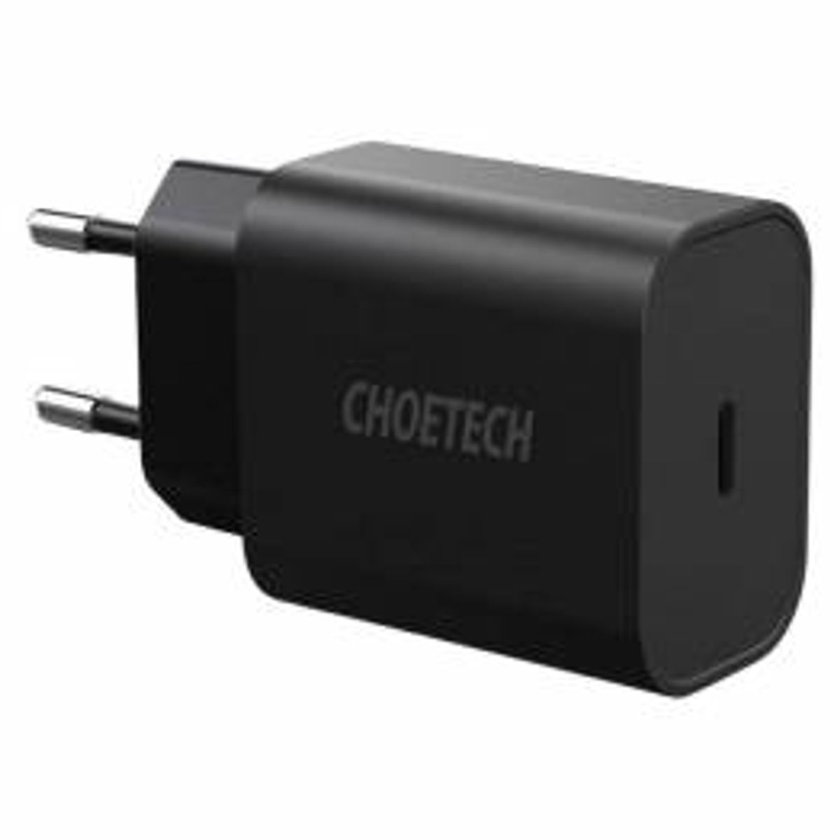 Choetech 25W USB-C PD Vægoplader, Sort