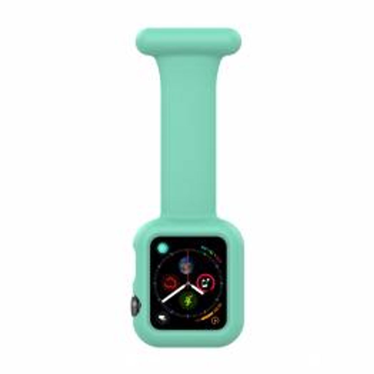 Apple Watch rem i silikone til sygeplejersker 38/40/41/42mm - Mintgrøn