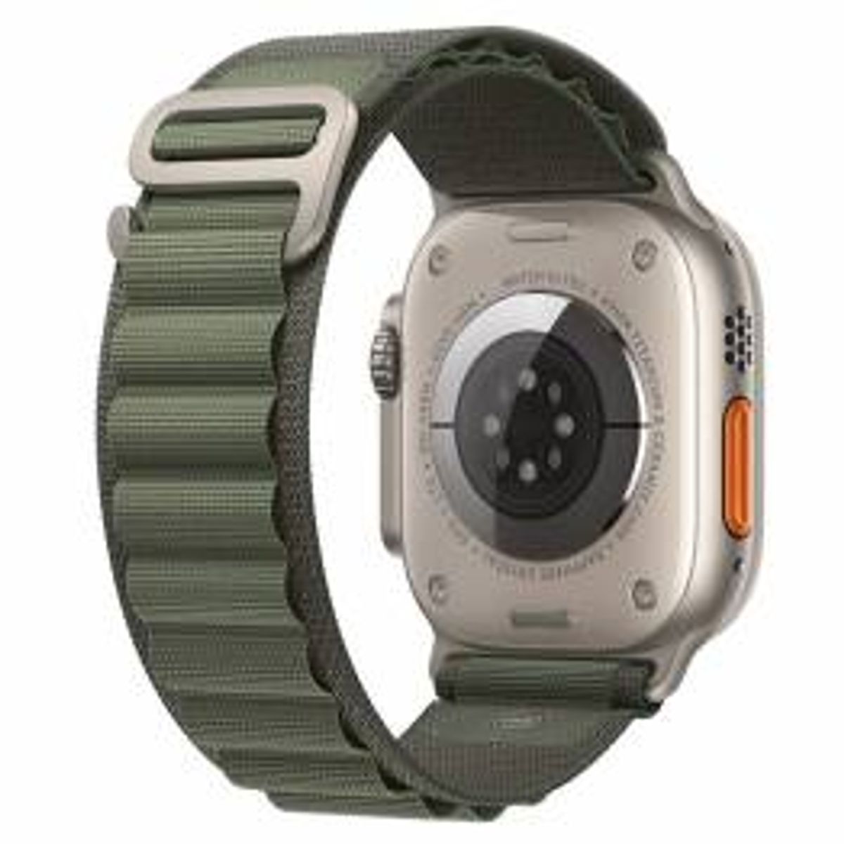 Apple Watch Ultra nylon Loop rem 44/45/46/49mm - Army grøn