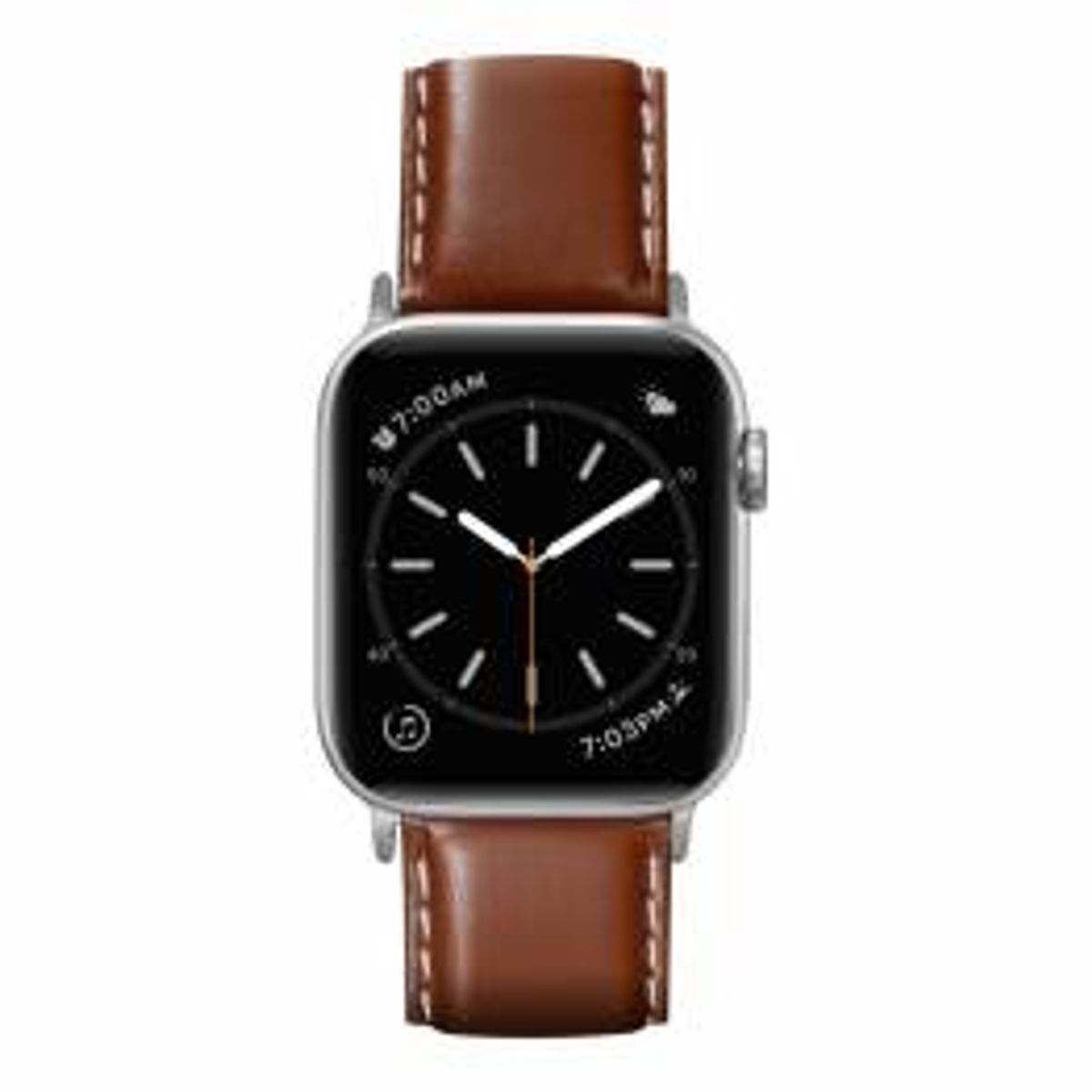 OXFORD Apple Watch 44/45/46/49mm rem - Tobacco