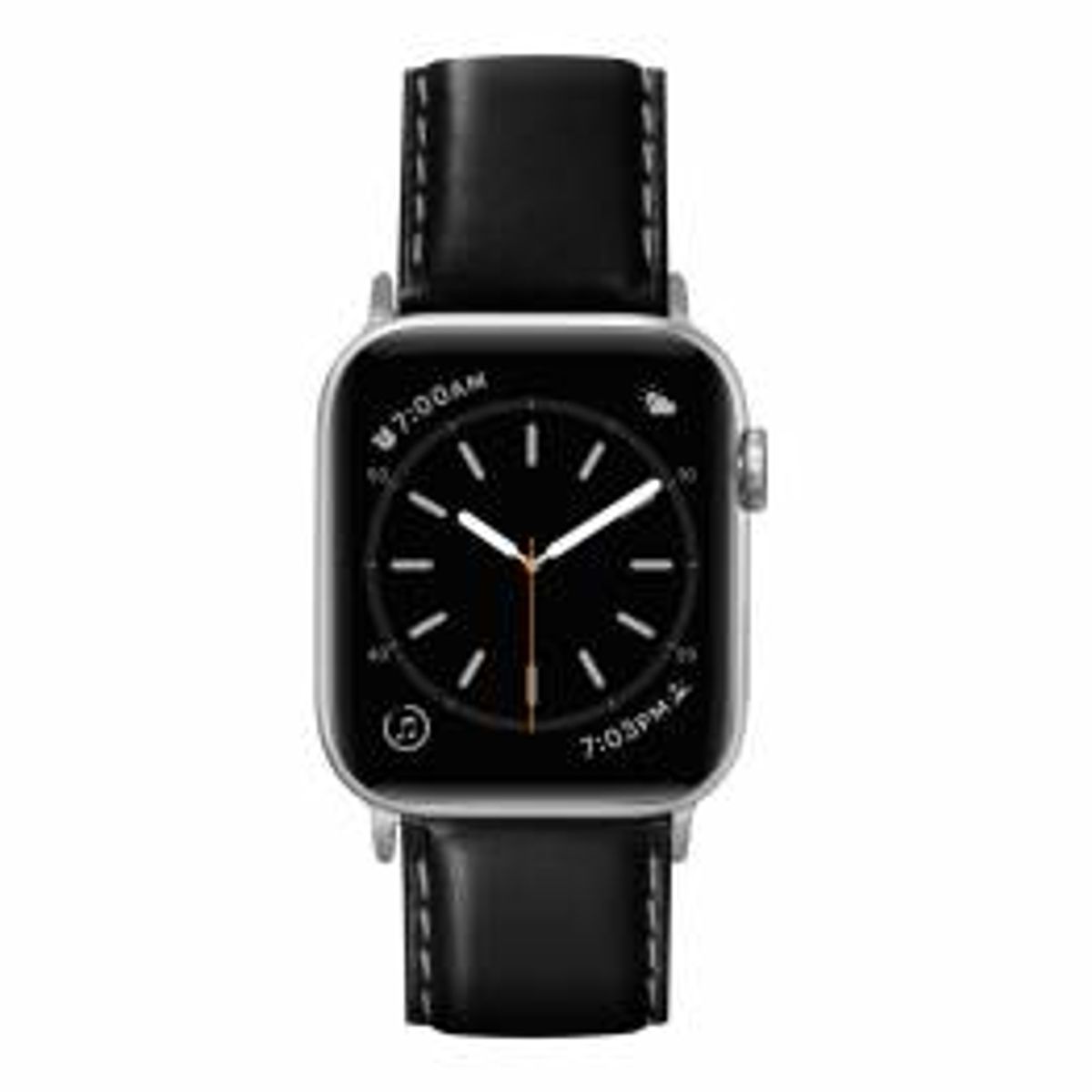 OXFORD Apple Watch 44/45/46/49mm rem - Noir