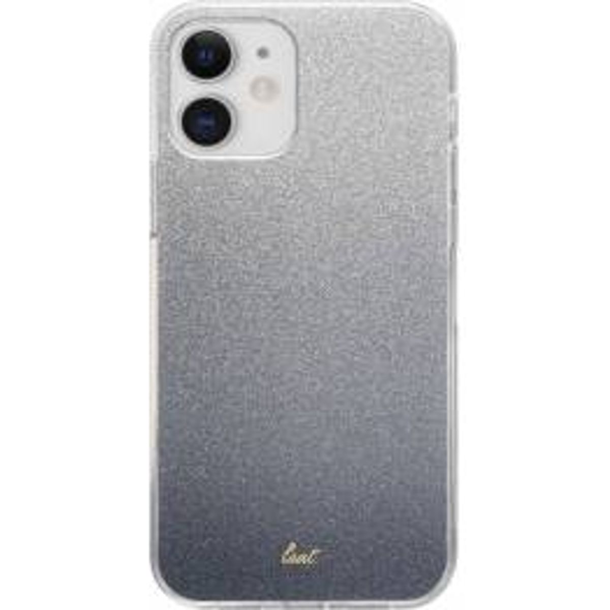 OMBRE SPARKLE iPhone 12 Mini cover - Sort