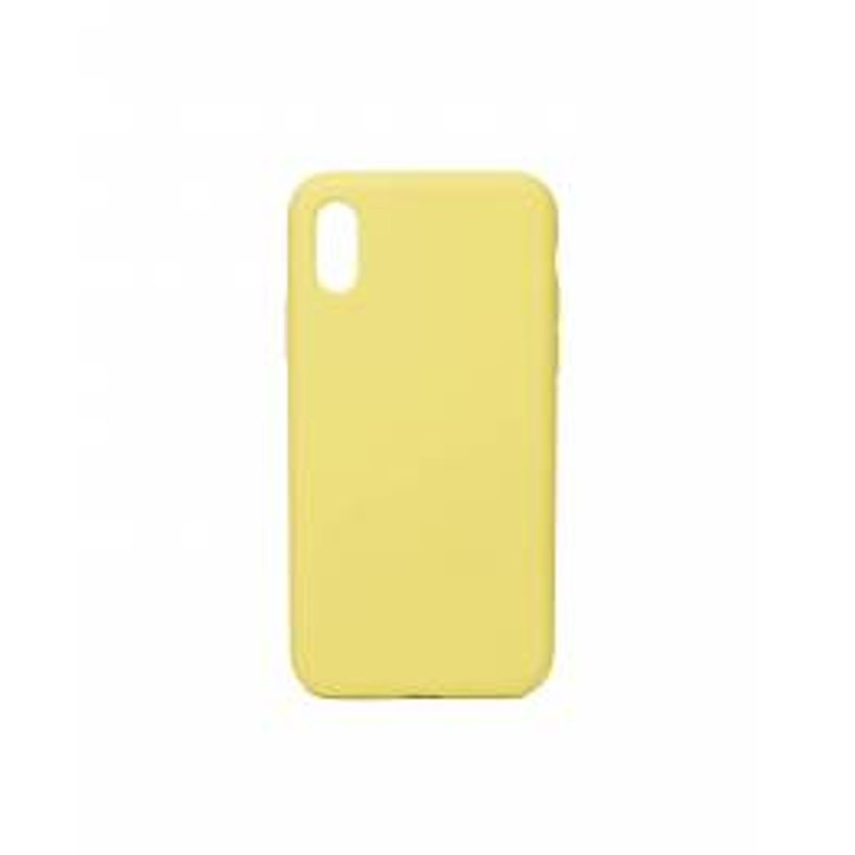 iPhone X / XS silikone cover - Gul