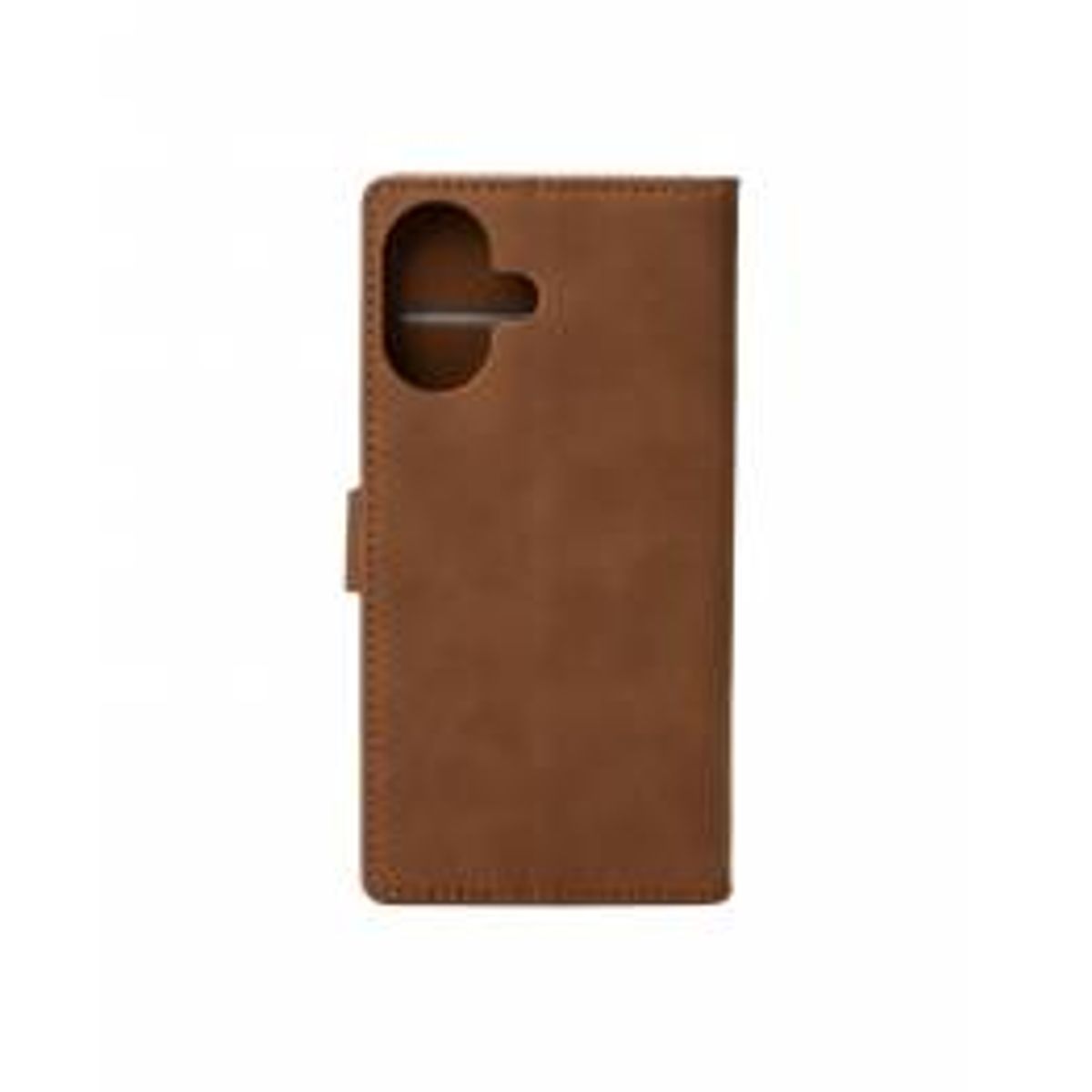 iPhone 16 Wallet cover med lås - brun