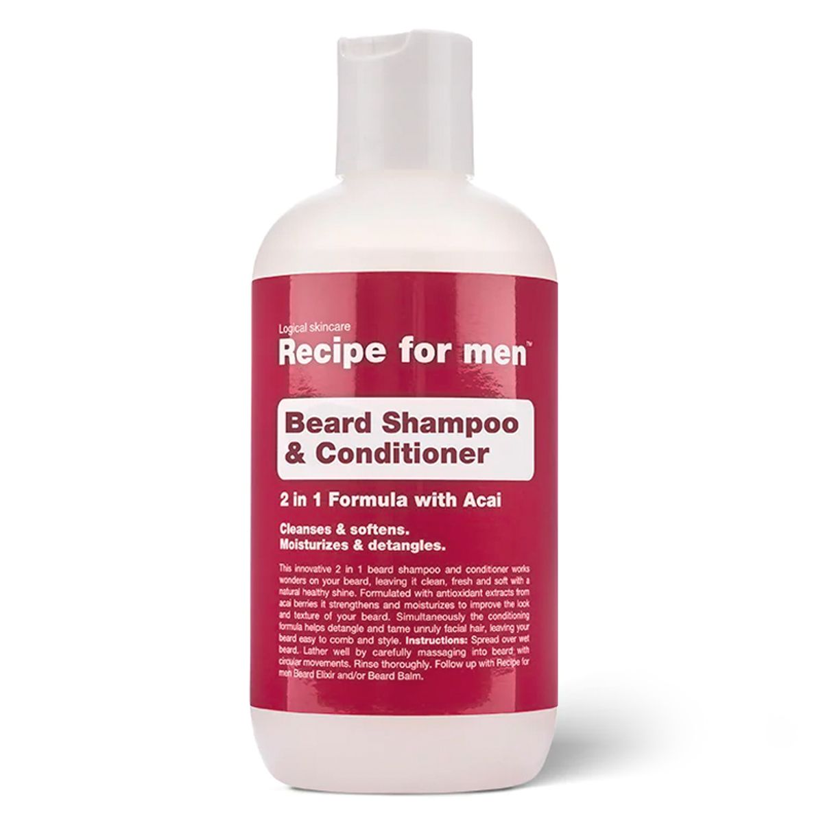 Recipe for men Beard Shampoo & Conditioner (250 ml)