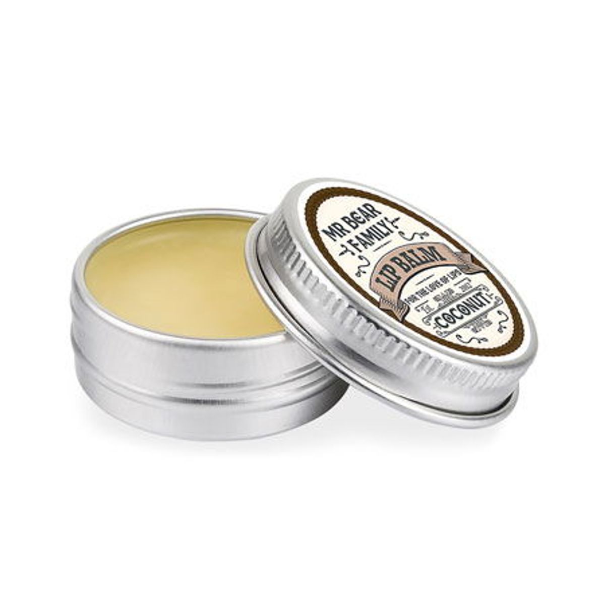 Mr. Bear Family Læbepomade Kokos (15 ml)