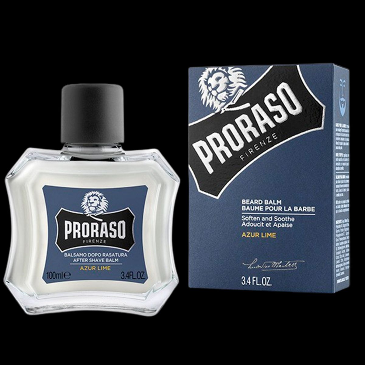 Proraso Aftershave Balm, Azur Lime (100 ml)