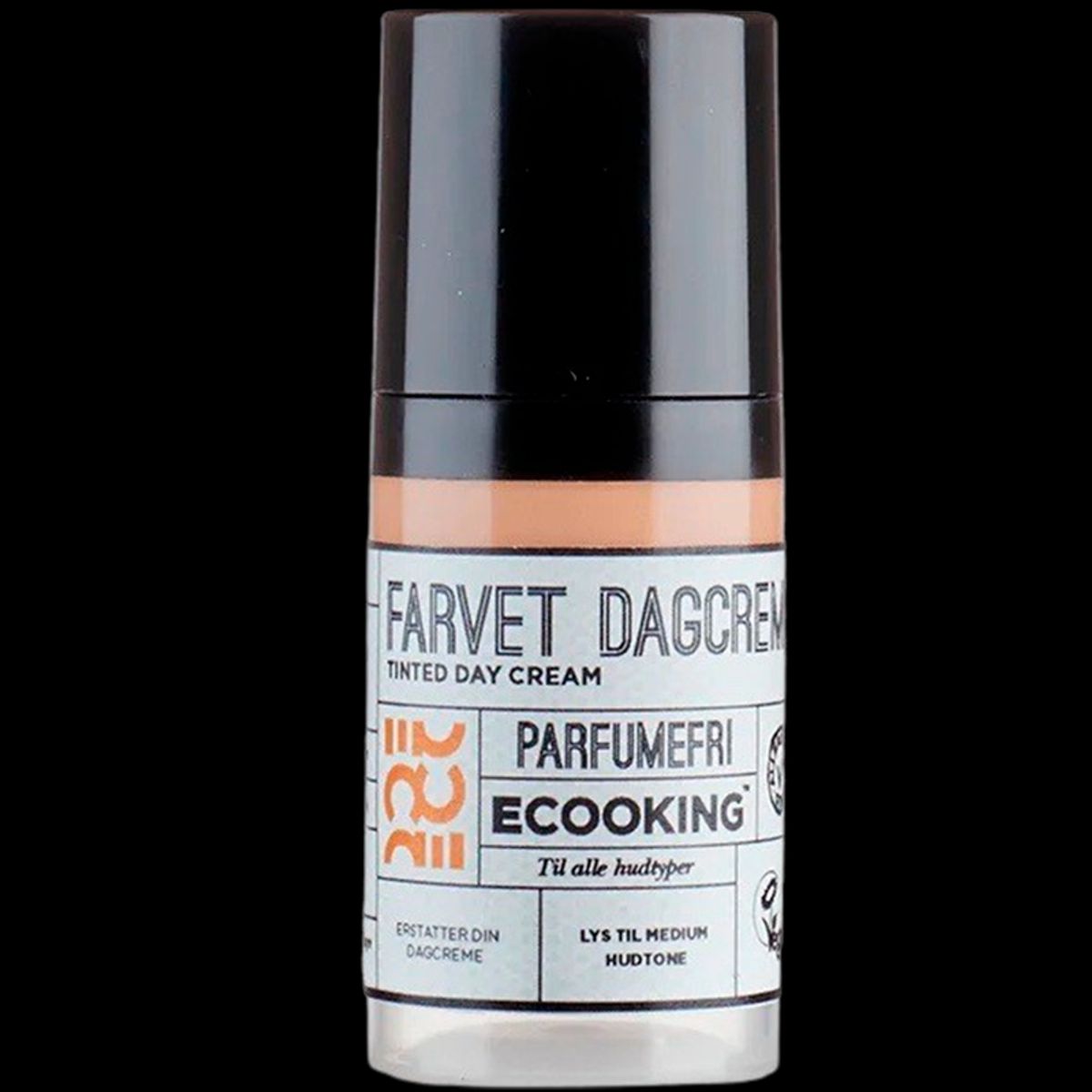 Ecooking Farvet Dagcreme Parfumefri (30 ml)