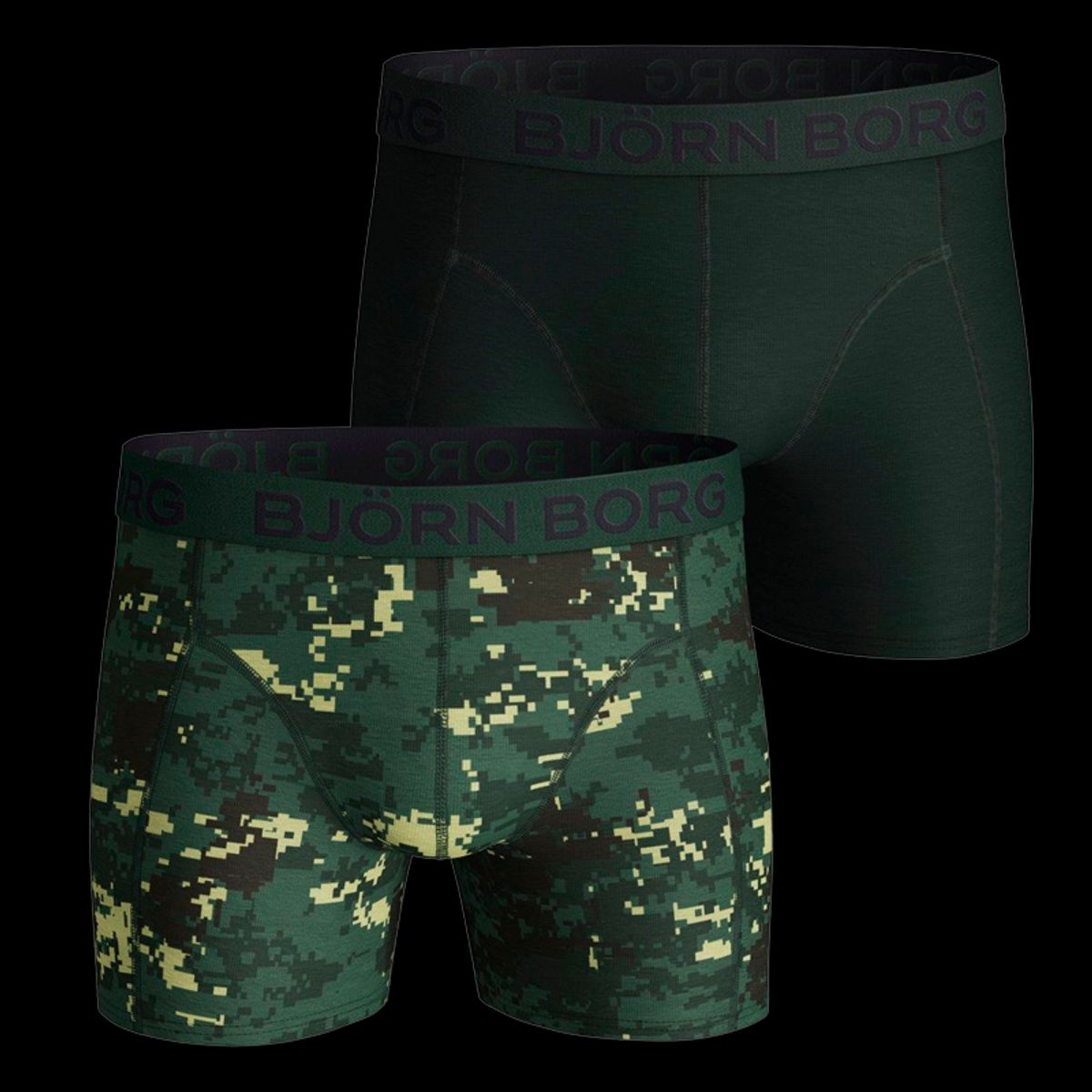 Björn Borg Woodland Bb Xl Duck Green - XS (2 pak)