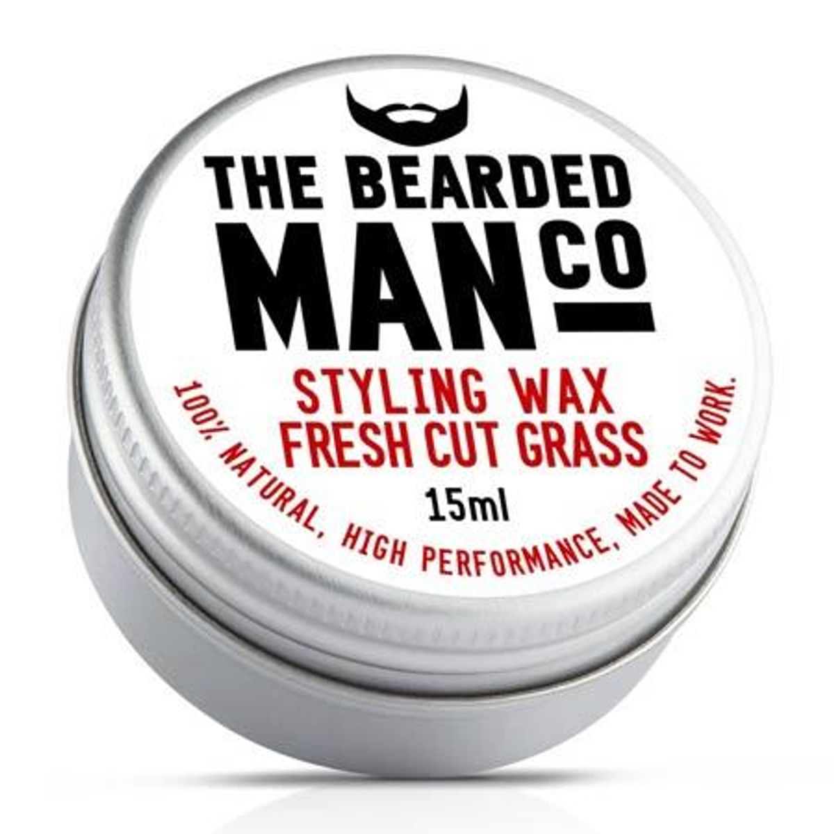 The Bearded Man Fresh Cut Grass Moustache Wax (15 ml)