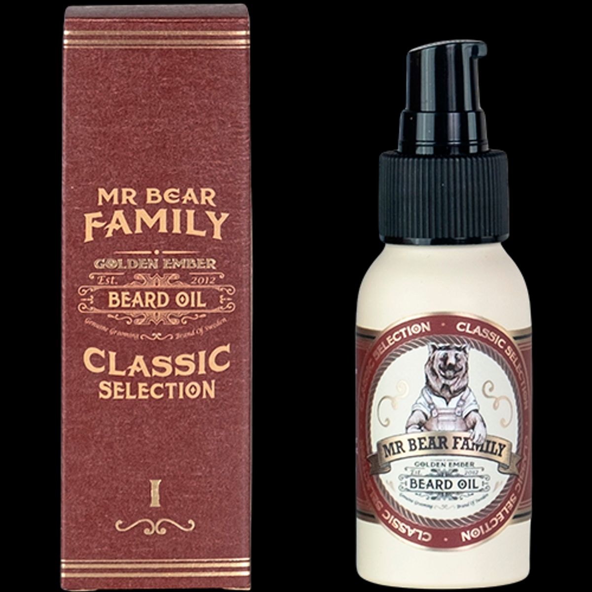 Mr Bear Family Beard Brew Oil Golden Ember (50 ml)