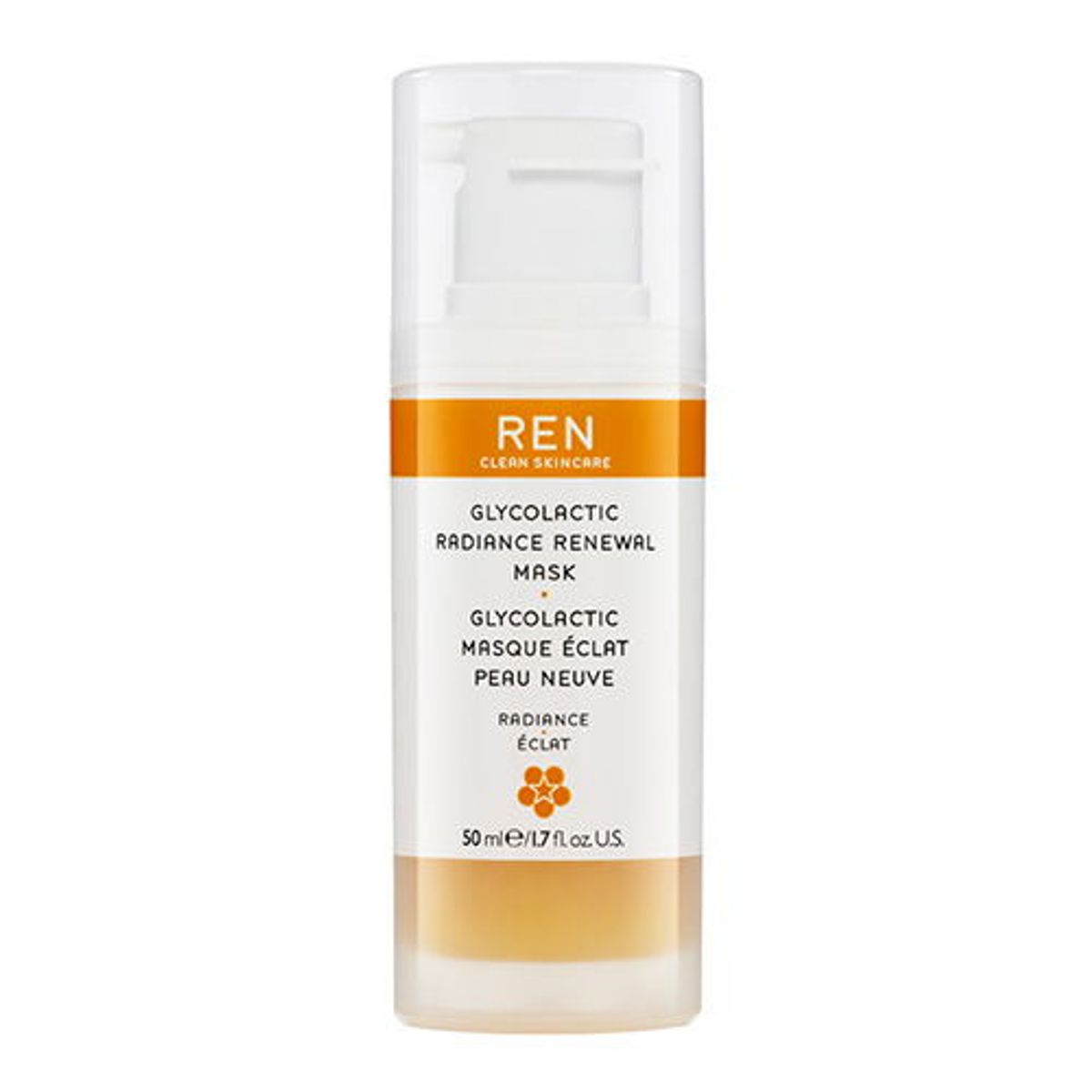 REN Radiance Glycolactic Radiance Renewal Mask 50 ml.