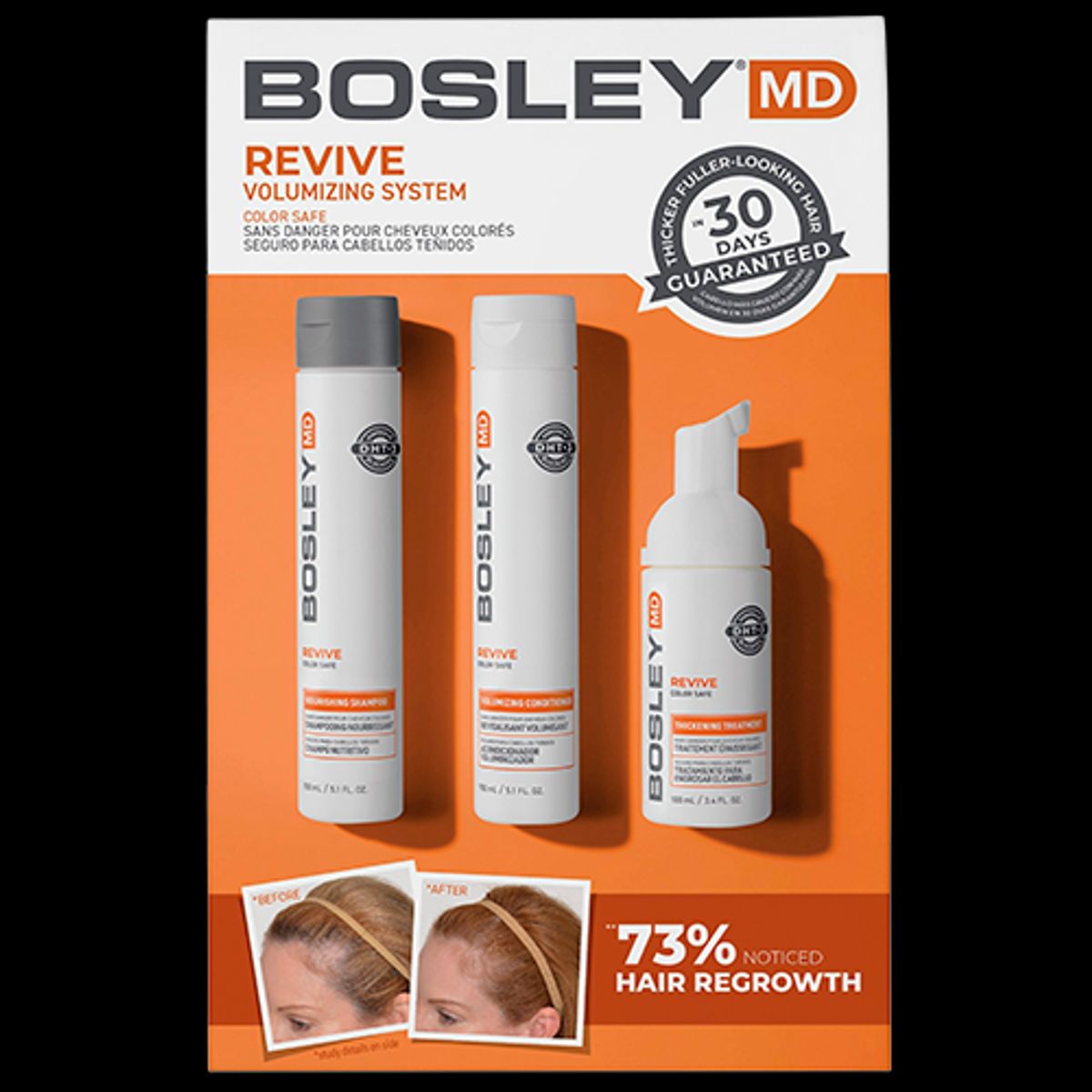 Bosley BOSRevive Starter Pack For Color Treated Hair (1 sæt)