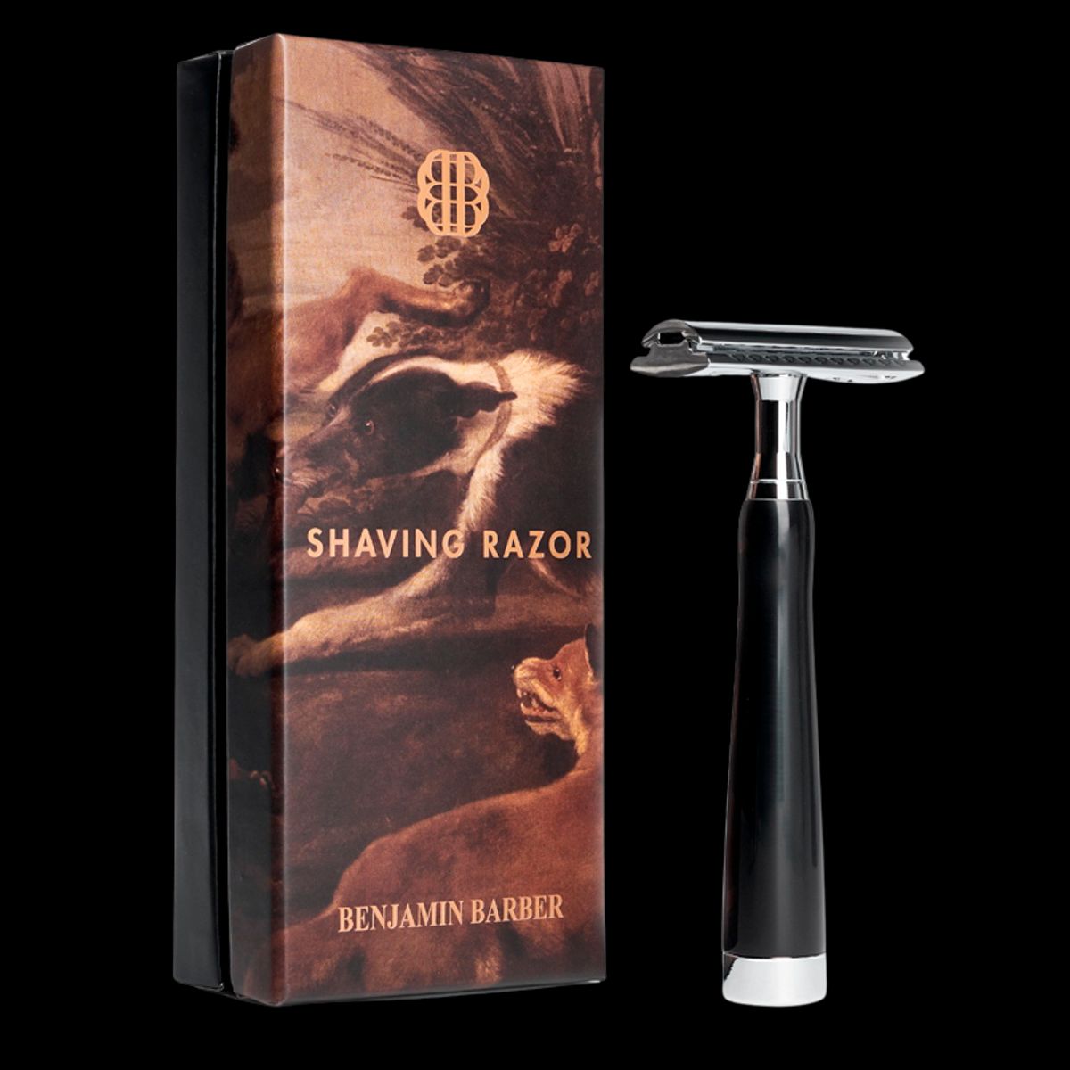 Benjamin Barber Classic Safety Razor Ebony (1 stk)