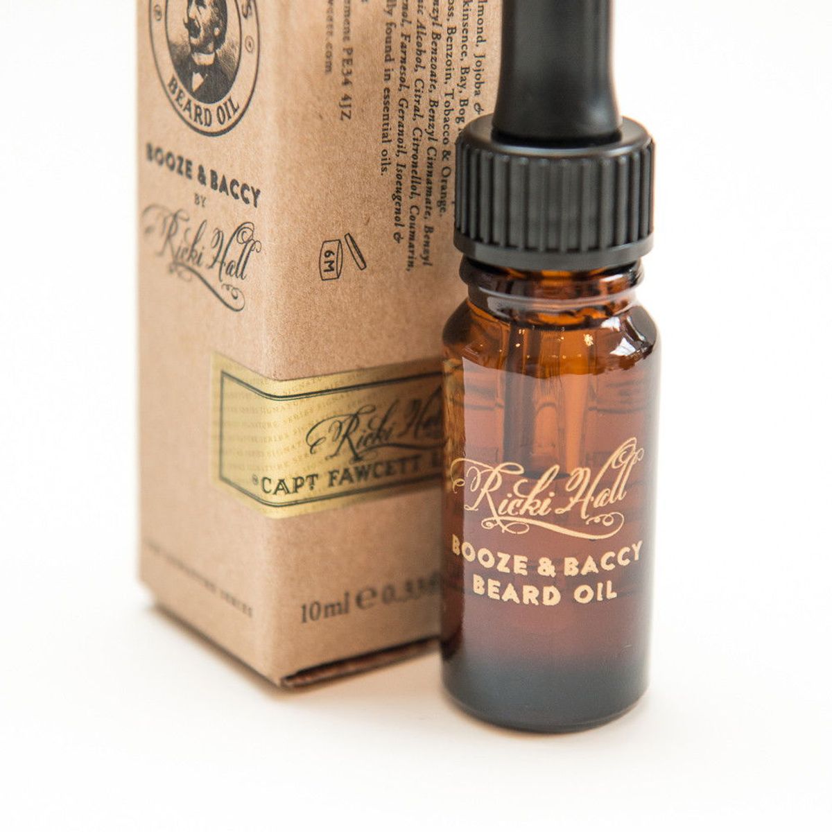 Captain Fawcett Ricki Hall's Booze & Baccy Beard Oil (10 ml)